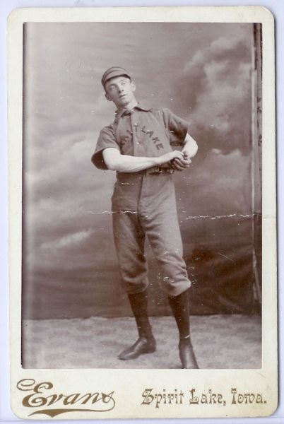 1890 Evans Spirit Lake IA Player